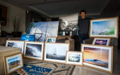 Las fotografías acuáticas de Alex Postigo llenan el Club Náutico de Jávea en Semana Santa
