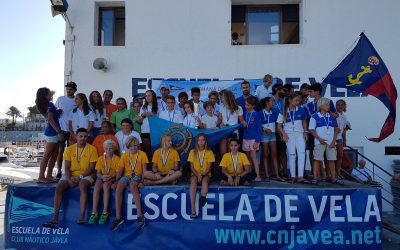 El equipo de Optimist de Santa Pola se impone en el Campeonato Autonómico organizado por el Club Náutico de Jávea