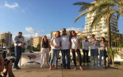 Julia Miñana y Silvia Sebastia arrasan en Calpe, en la primera prueba de la temporada de Vela Ligera