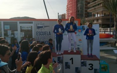 Arantza Reig, campeona autonómica de Optimist B