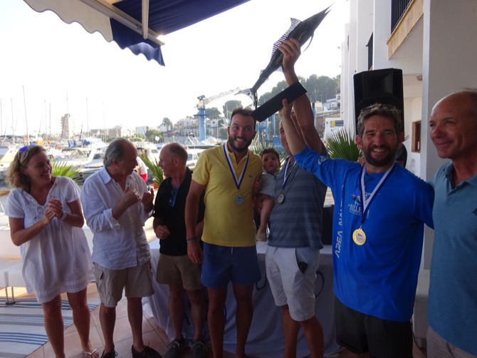 Sedal Dos logra imponerse en el XIV  Torneo de Pesca en Altura “Picudos del Mediterráneo”