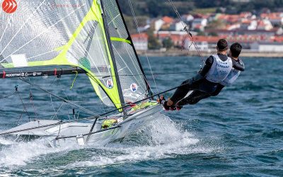 Enrique Luján y Antonio Torrado participan en el Campeonato del Mundo de 49er