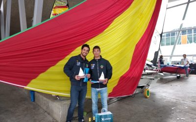 Kike Luján y Antonio Torrado logran la medalla de bronce en la Copa de España de 49er