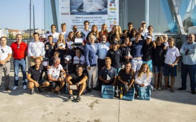 Alex Ortega segundo en el Campeonato de España de Windsurf en Bic techno sub15