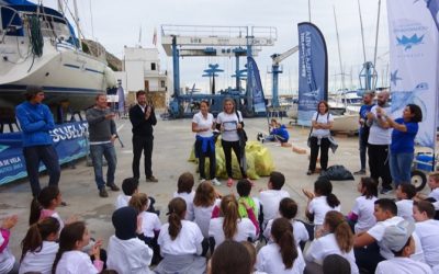 Los escolares de Xàbia recogen 160 kilos de residuos en una actividad de la Semana Europea de Prevención de Residuos