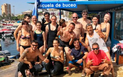 El Club Náutico Jávea y Buceo Pelicar se suman a la Jornada Mundial de Limpieza