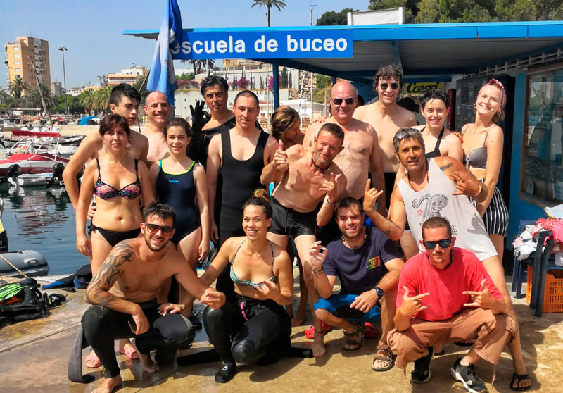 El Club Náutico Jávea y Buceo Pelicar se suman a la Jornada Mundial de Limpieza