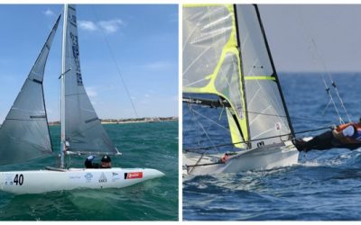 Rafa Andarias, acaba 11 en el mundial de 2.4mR y la dupla Luján-Torrado en el 28