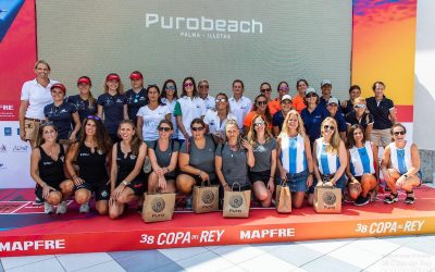 Julia Miñana junto a la Federación Valenciana cuartas en la Purobeach Women’s Cup en Mallorca