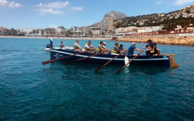 El remo se consolida en el Club Náutico de Jávea