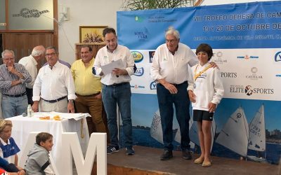 Jorge Momparler, segundo en Optimist B en Campoamor
