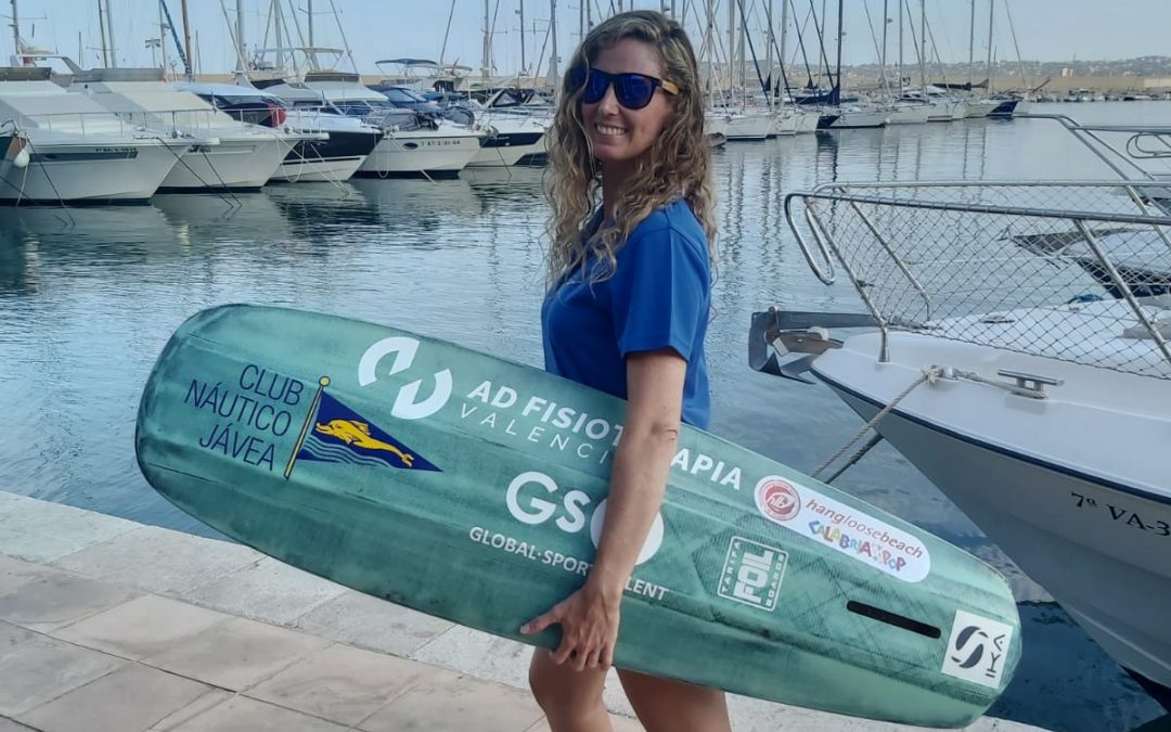 Marta Sánchez retoma los entrenamientos con la vista puesta en el mundial de fórmula kite
