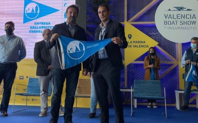 El Club Náutico Jávea recibe el gallardete azul para la Escuela de Vela