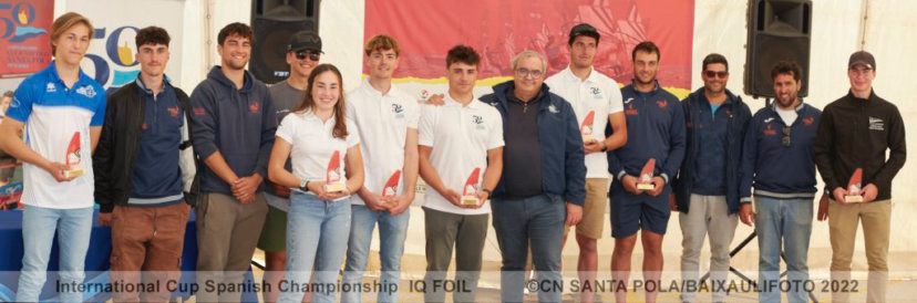 José Luis Boronat logra el 5 puesto en el Campeonato de España de IQfoil