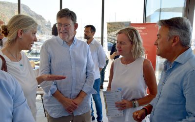 Ximo Puig presenta en el Club Náutico Jávea la APP “Projecte Posidonia”