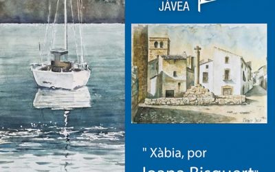 Joana Bisquert expone sus obras en el Club Náutico Jávea