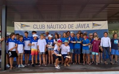 67 regatistas participan en la primera prueba de la Copa Autonómica de Optimist en el Club Náutico Jávea