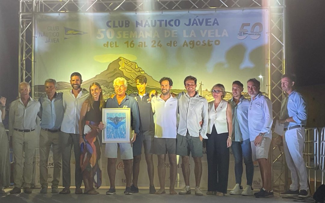 La embarcación Lassal vencedora absoluta del Trofeo SIR Thomas Lipton 2024 en el Club Náutico Jávea