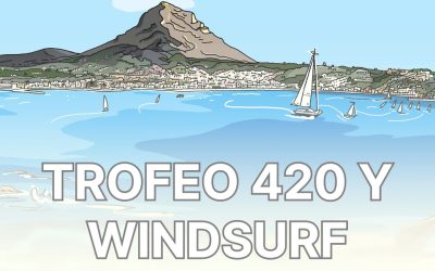 Trofeo 420 y Windsurf en la 50 Semana de la Vela