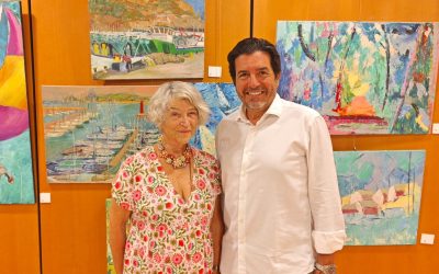 Hasta el 27 de octubre exponemos las pinturas de Michele Dandrieux