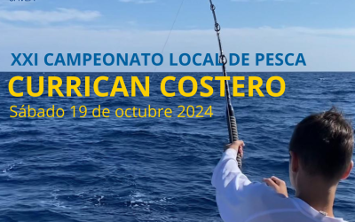 Apúntate al XXI Campeonato Local de Pesca Curricán Costero