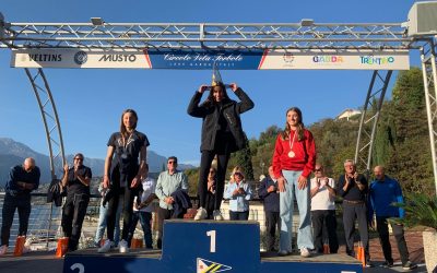 Begoña Pérez-Manglano ganadora de la 12 Halloween Cup en el Lago di Garda