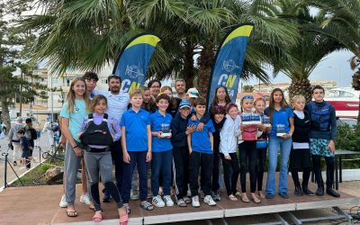 Gran actuación de nuestros optimist durante el Open de la clase celebrado en Altea