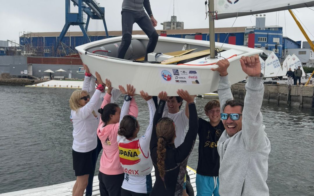 Mateo Carbonell tercero en el Mundial de Optimist