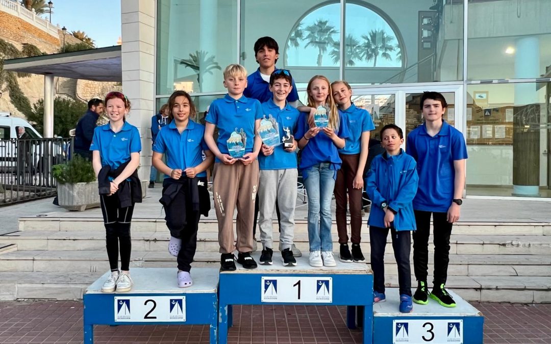 Jávea copa el pódium de Optimist B en las 51º Navidades Náuticas