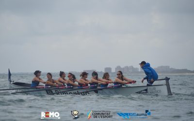 Grandes resultados de nuestras remeras en el Autonómico de Llaut Mediterráneo Banco Fijo
