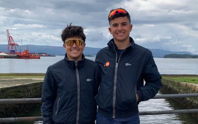 Jorge Momparler 6º sub19 y Pablo Momparler 11 sub17 en la Copa de España de IQFOIL