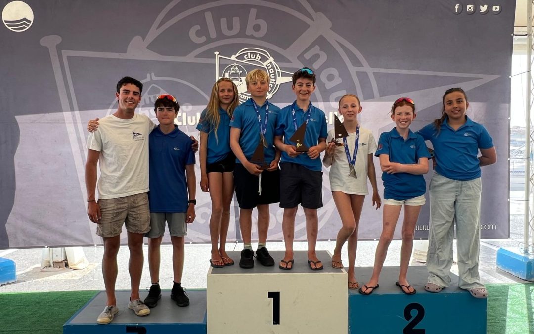 Nicolás Castillo campeón autonómico de Optimist B 2025