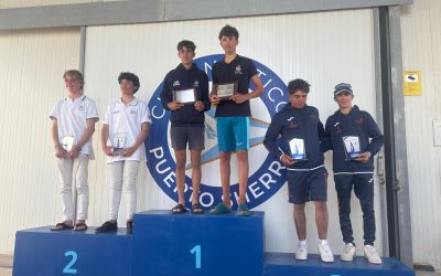Mateo Carbonell y Jesús Campos bronce Sub 17 en la Copa de España de 420
