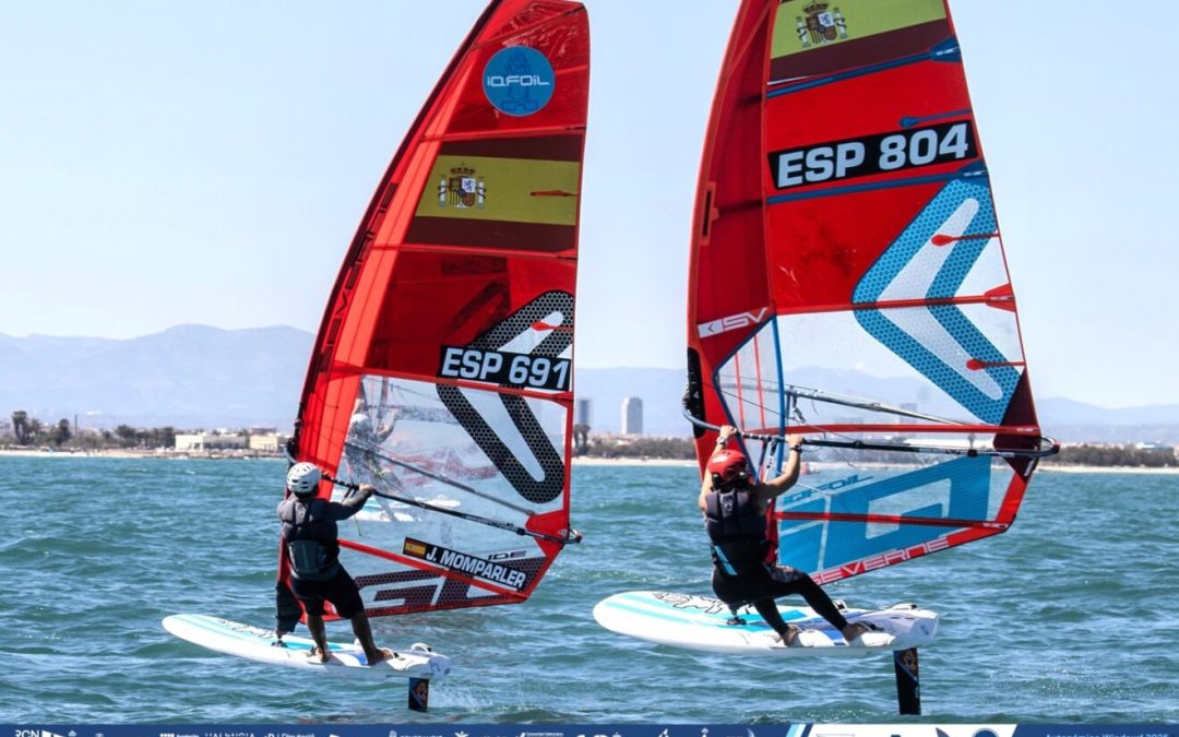 Jorge Momparler seleccionado junto al equipo nacional para el Mundial de IQFOIL