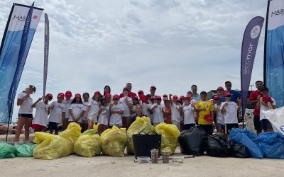 Jornada de limpieza junto a la Fundación Ecomar y el Colegio Port de Xàbia