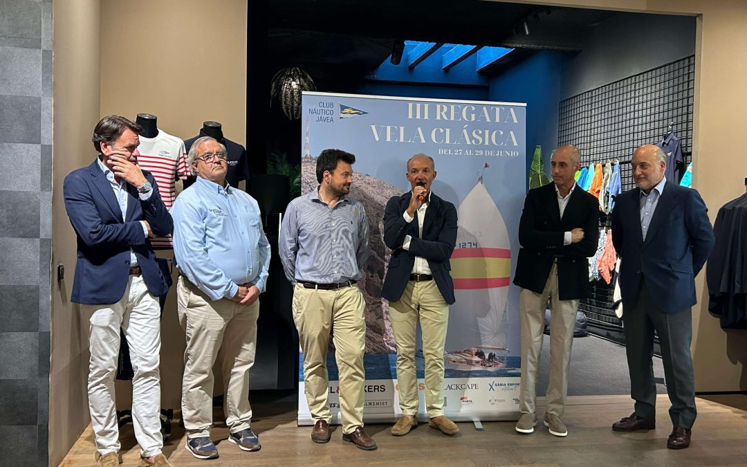 El Club Náutico de Jávea presenta su III Regata de Vela Clásica de la Comunitat Valenciana que se celebra del 27 al 29 de junio