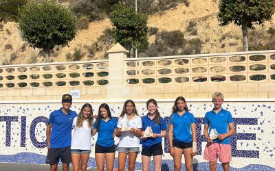Nuestros regatistas de ILCA 4 obtienen grandes resultados durante el Trofeo Vela Ligera RCN Calpe