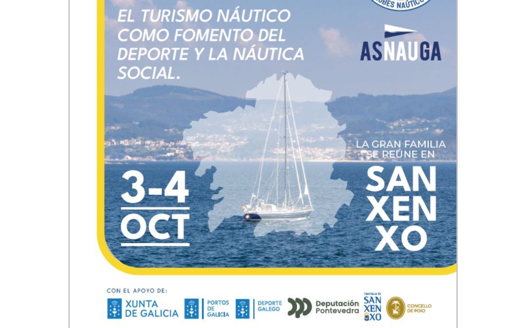 Galicia acogerá el VI Simposio Nacional de Clubes Náuticos en octubre