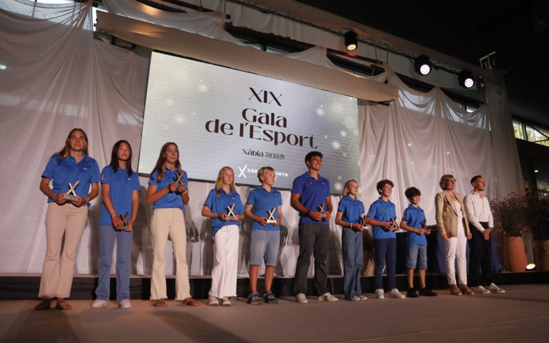 Mateo Carbonell, regatista del Club Náutico de Jávea, Mejor Deportista de Xàbia 2025