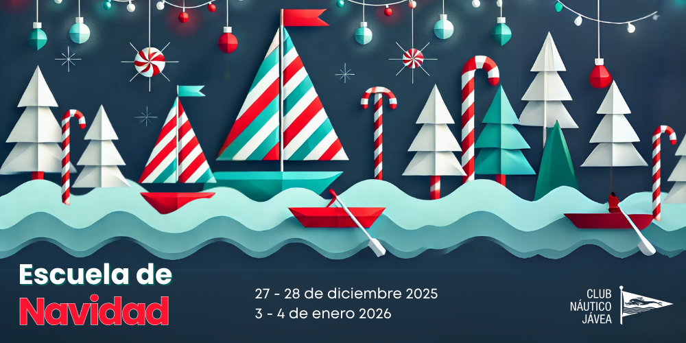 Ya puedes inscribirte en los cursos de Navidad de nuestra Escuela de Vela