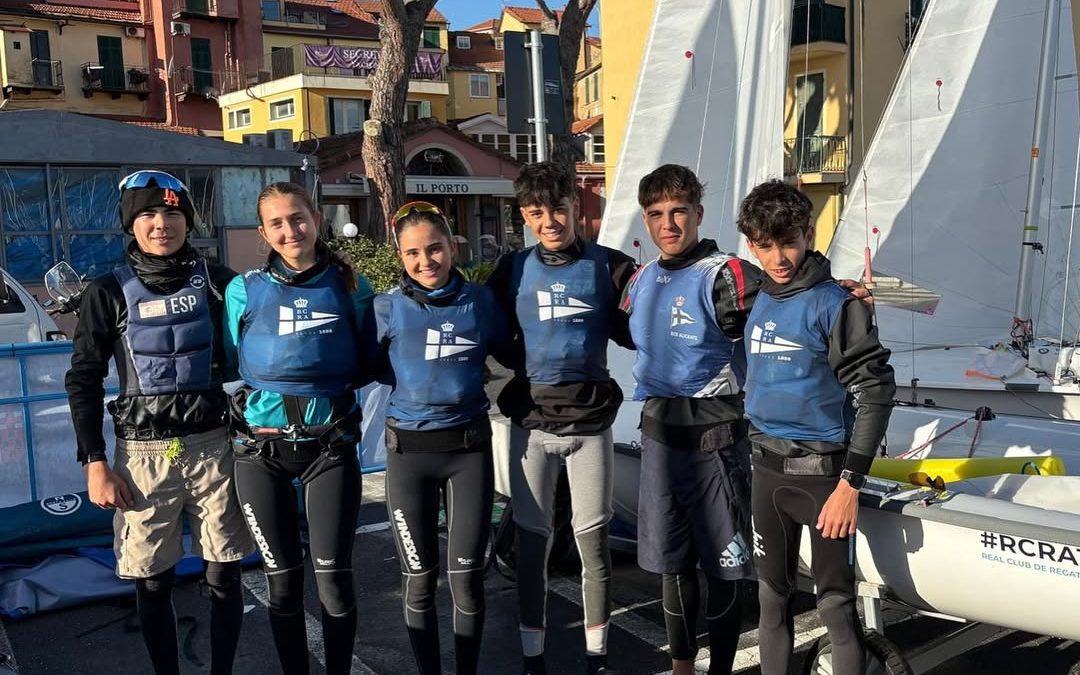 Mateo Carbonell participa en la 36ª Imperia Winter Regatta