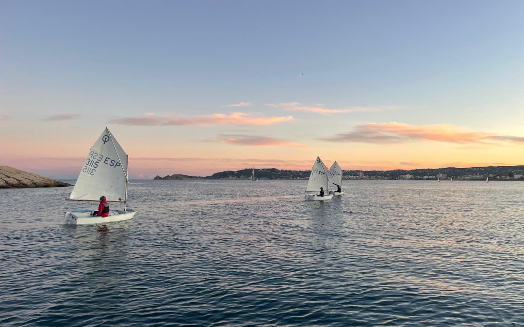 Ponemos fin a los cursos de Optimist con el alumnado del Xabia International College