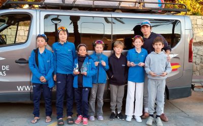 Destacados resultados de nuestros Optimist en las 52º Navidades Náuticas del CN Benidorm