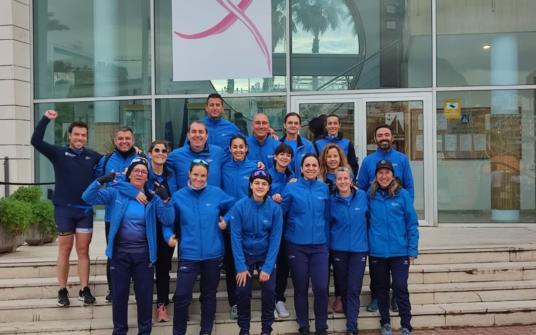 Nuestro equipo Veteranos Mixtos oro en Benidorm durante la IV Liga SUMA Banco Fijo