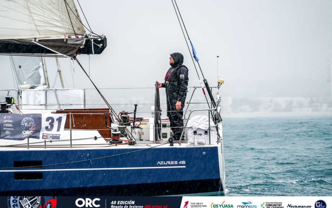 Nuestros cruceros en la salida de la regata larga en las 200 Millas A2