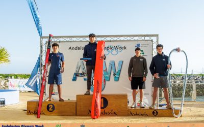 Jorge Momparler subcampeón de la Copa de España de IQFoil Juvenil.