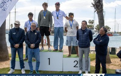 Pablo Momparler subcampeón autonómico de IQFoil Sub19