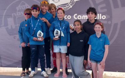 Gran fin de semana para nuestra flota de Optimist B que ha estado compitiendo en el Campeonato Autonómico