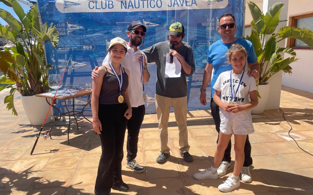 15 infantiles participan en nuestro concurso de Pesca Juvenil