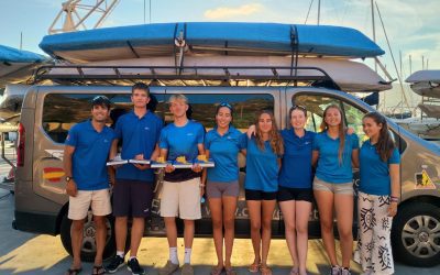 MacGregor Lewis y Liam Woods suben al pódium del Trofeo de Vela Ligera del RCN Calpe